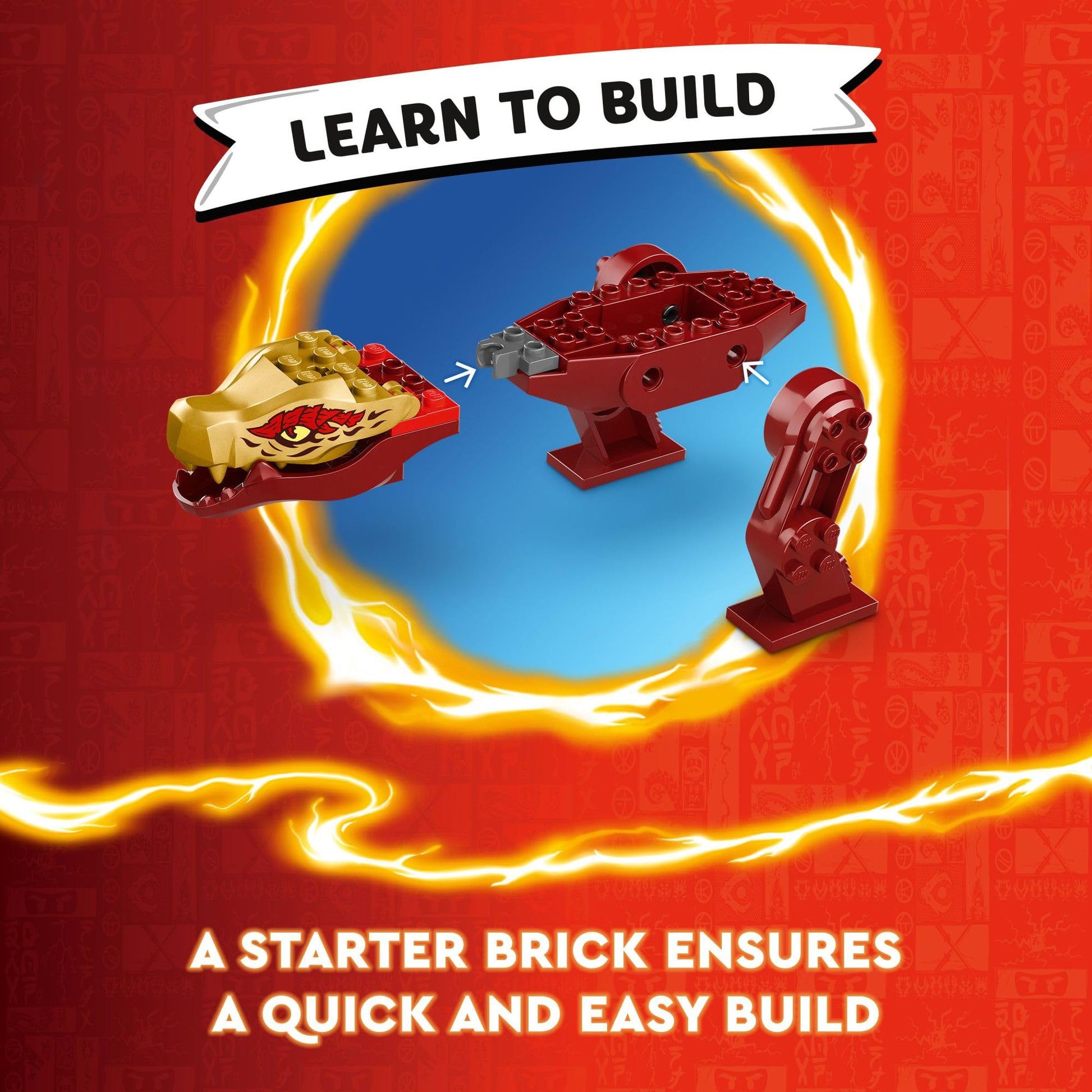 LEGO NINJAGO Kai’s Source Dragon Battle Adventure Playset with Buildable Model and 4 Posable Ninja Action Figures, Toddler Ninja Toy, Ninja Gift Idea