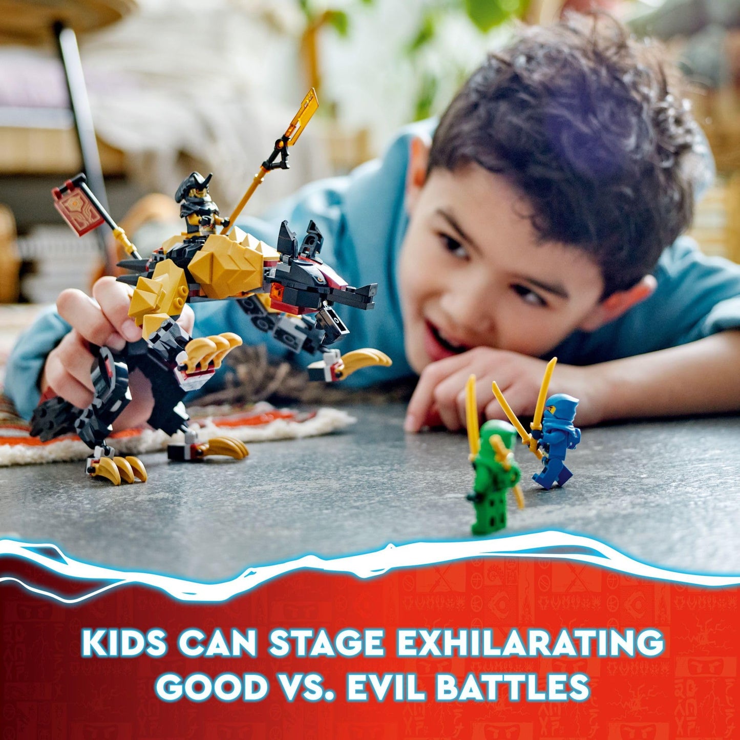 LEGO NINJAGO Imperium Dragon Hunter Hound 71790 Building Set Featuring Monster and Dragon Toys and 3 Minifigures, Great Ninja Toys for Kids Ages 6+