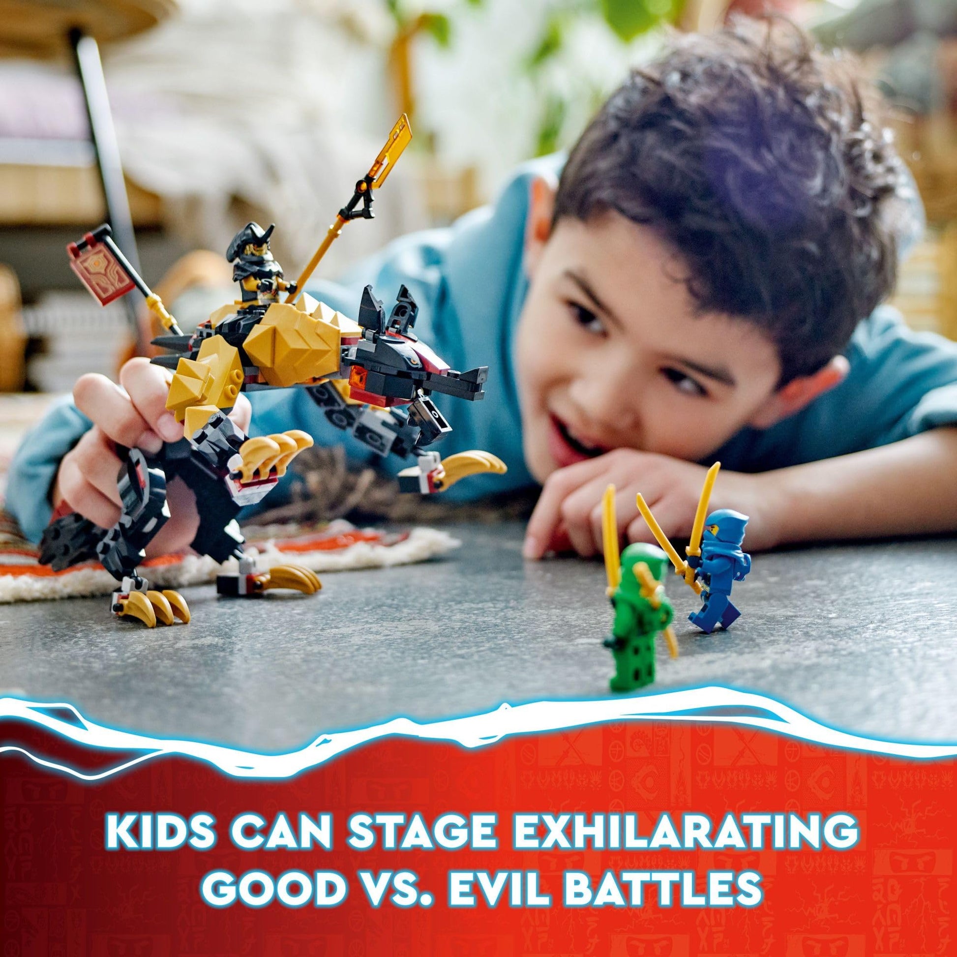 LEGO NINJAGO Imperium Dragon Hunter Hound 71790 Building Set Featuring Monster and Dragon Toys and 3 Minifigures, Great Ninja Toys for Kids Ages 6+