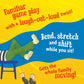 MindWare Legs Crossed - The Silly Get-Up & Go-Fish Card Game for Kids & Adults