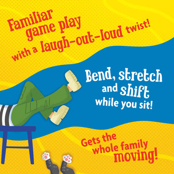 MindWare Legs Crossed - The Silly Get-Up & Go-Fish Card Game for Kids & Adults