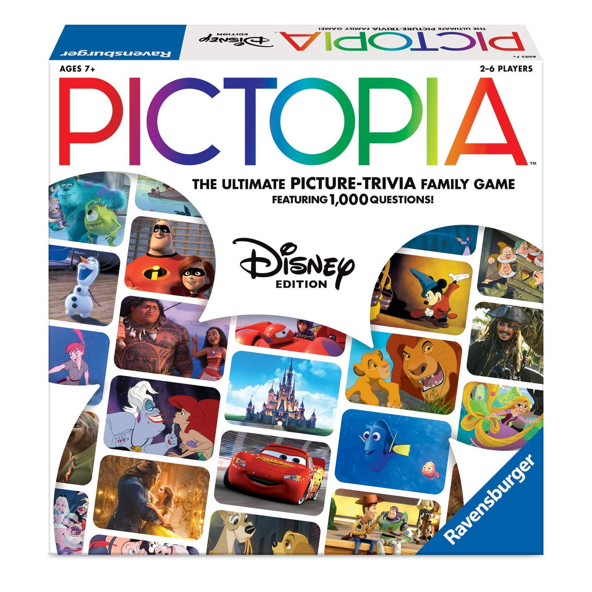 Wonder Forge Pictopia - Family Trivia Game: Disney Edition | Interactive Quiz Activity | Social Bonding Experience | Memory Enhancing | Ideal for Ages