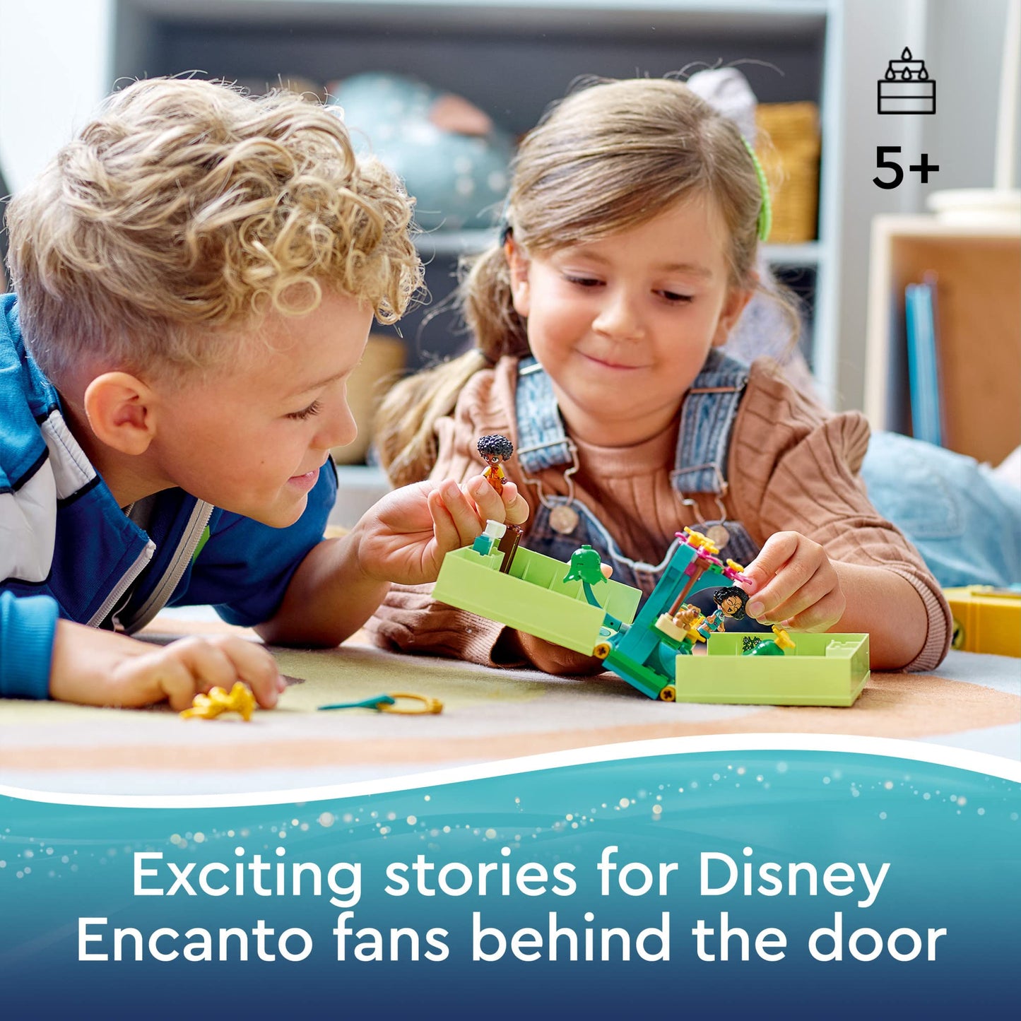 LEGO Disney Encanto Antonio’s Magical Door 43200 Building Kit; A Great Construction Toy for Kids’ Imaginations (99 Pieces)
