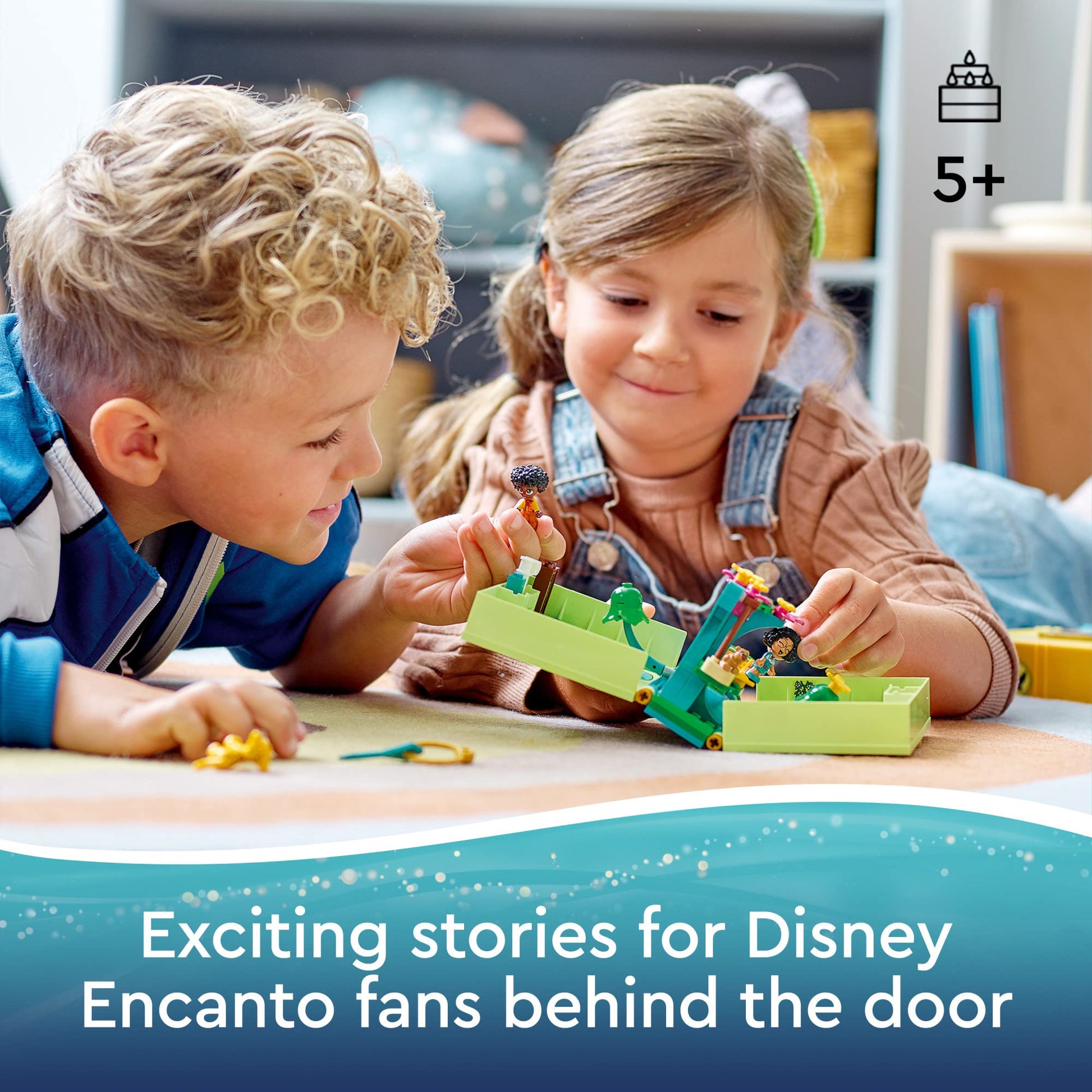 LEGO Disney Encanto Antonio’s Magical Door 43200 Building Kit; A Great Construction Toy for Kids’ Imaginations (99 Pieces)