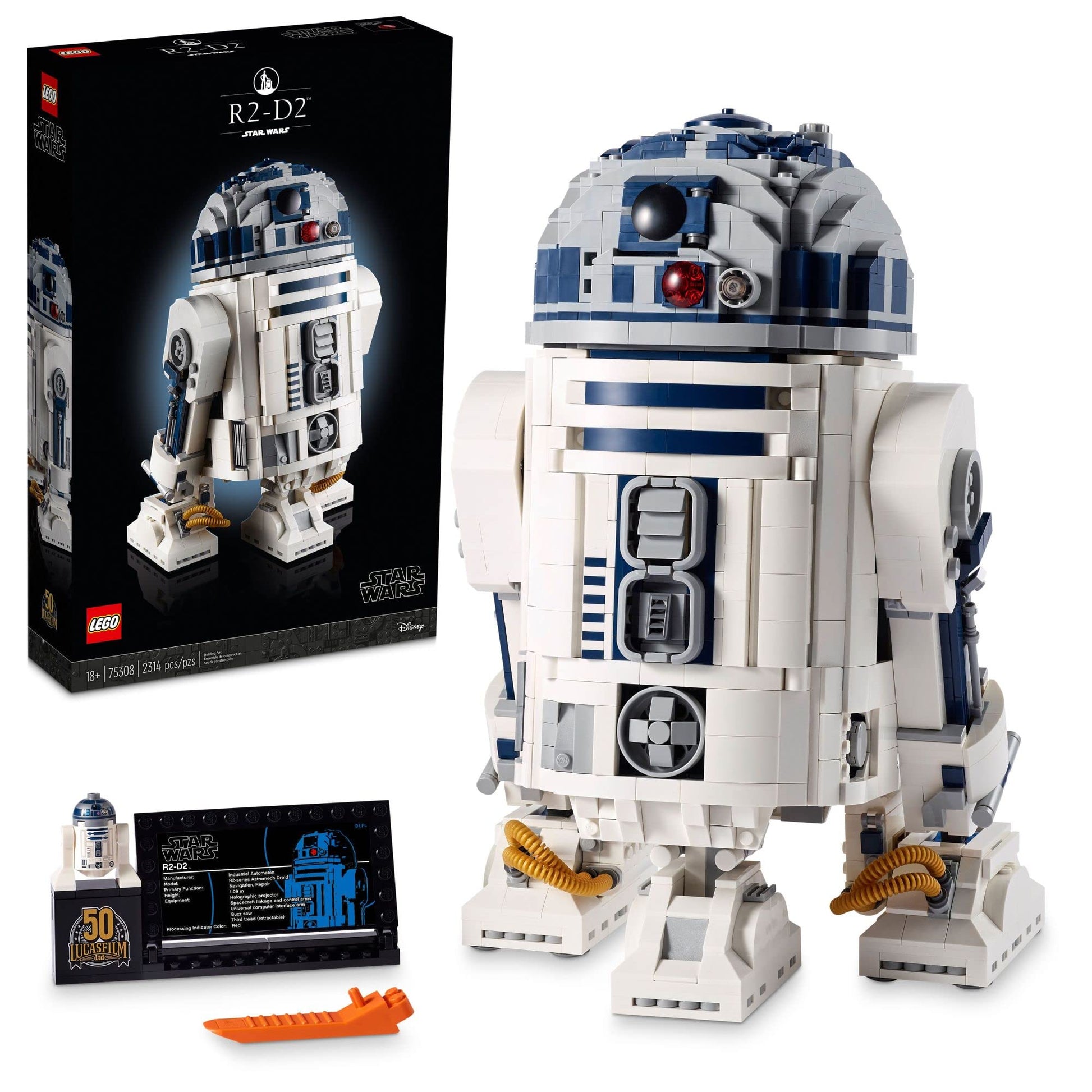 Lego® Star Wars™ R2-D2™ 75308 Creative Building Kit;Collectible Star Wars Building Set for Adults