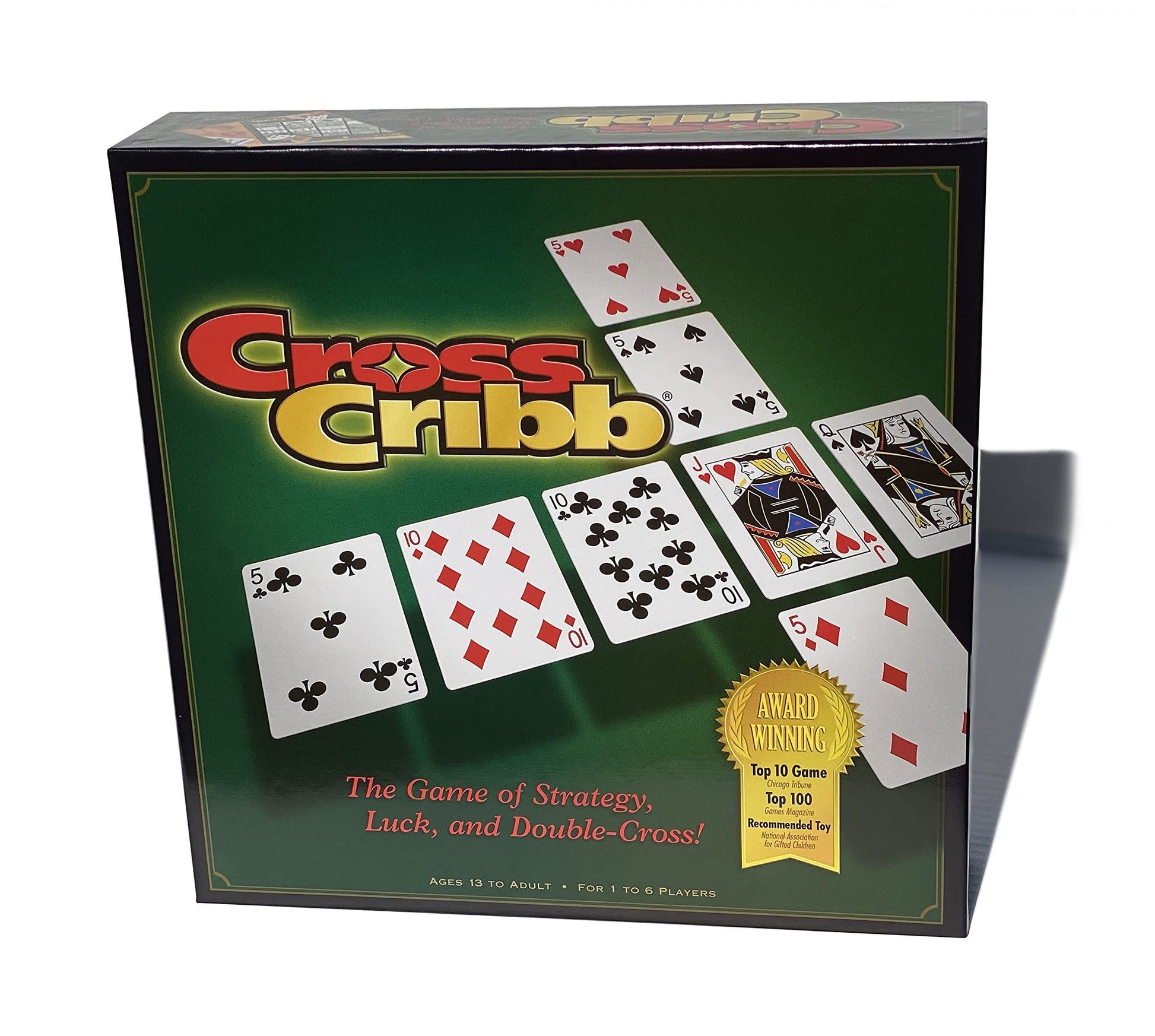 CrossCribb - A Fun Twist on Traditional Cribbage | Strategy Family Board Game