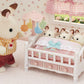 Calico Critters - Crib with Mobile Set - Dollhouse Furniture & Accessories - Kids Pretend Play Toy, Miniature Dollhouse Furniture & Accessories, Ages