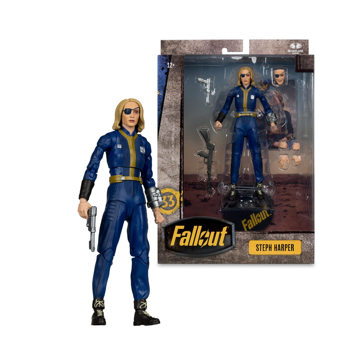 McFarlane Toys- Fallout Steph Harper 7in Deluxe Action Figure