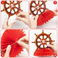 Haooryx Pirate Honeycomb Table Centerpieces -12Pcs Pirate Party Table Decoration Honeycomb Ball Kids' Birthday Nautical Party Decoration Newborn Baby