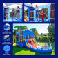 HeroKiddo 12ft Ocean Shark Commercial Inflatable Bounce House Water Slide
