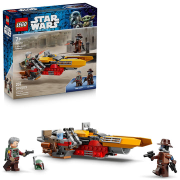 LEGO Star Wars Cobb Vanth’s Speeder Building Toy for Boys & Girls - Pretend Play Space Vehicle for Kids & Fans, Ages 7+ - Gift for Birthdays - W/Cobb
