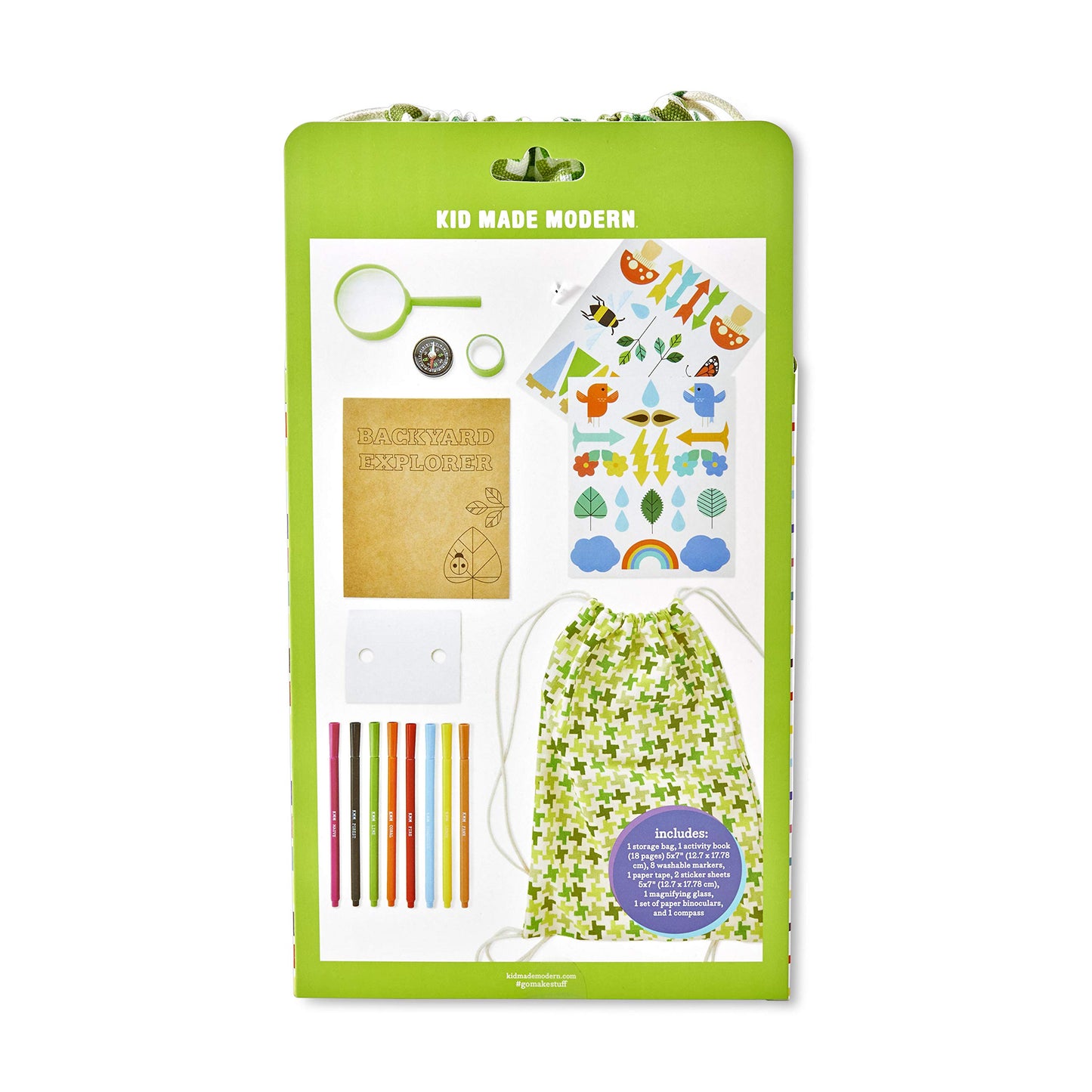 Kid Made Modern Exploring Nature with Children Backyard Explorer Kit - Outdoor Activities for Kids, Ages 6 and Up