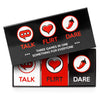 Talk Flirt Dare Couples Game, Gift for Couples, Fun Romantic Date Night Card Game, Conversation and Challenge Cards to Build Connection, Intimacy