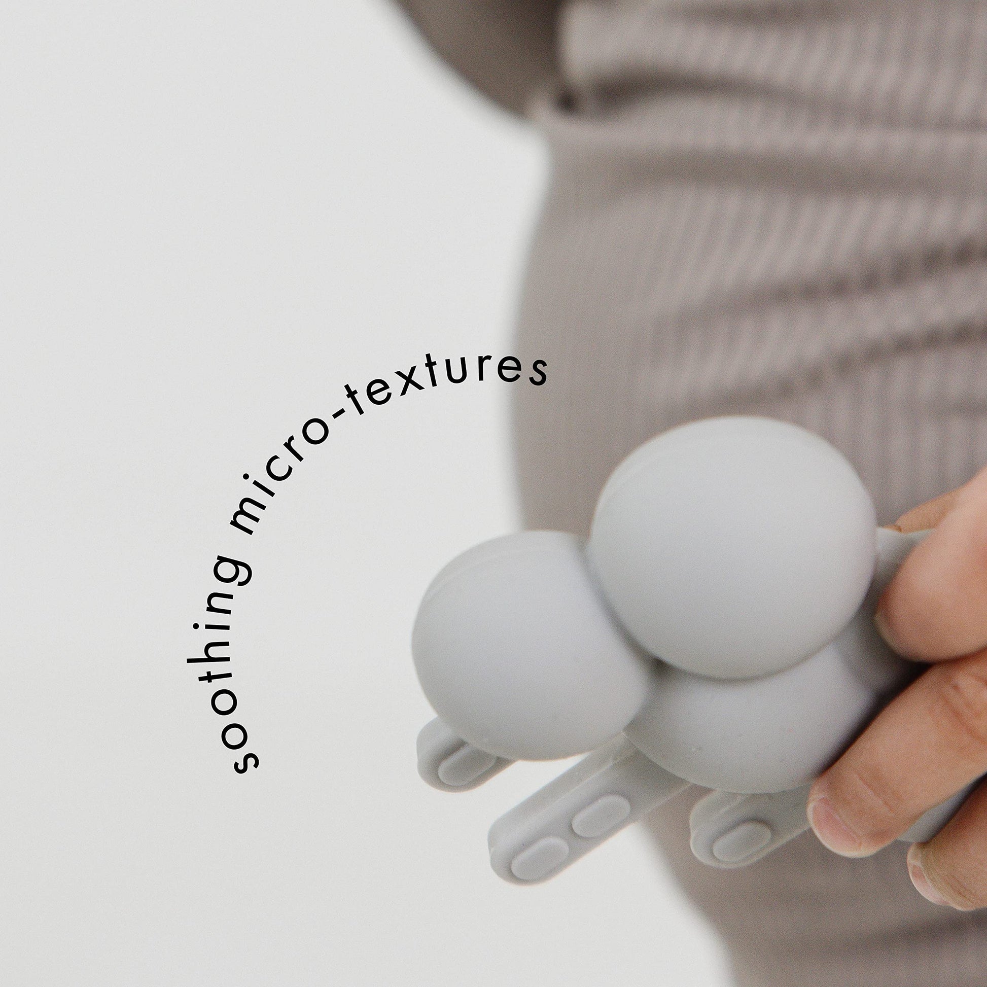 Doddle & Co. The Chew Teether with Poppable Bubbles | Toddler Teething Fidget Toy | Enhaces Oral Fit & Easy to Hold & Grab | Helps in Development