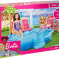 Barbie Glam Pool and Slide with Chairs, Chandelier and Smoothies