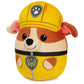 PAW Patrol Rubble Squish Plush, Official Toy from The Hit Cartoon, Squishy Stuffed Animal for Ages 1 and Up, 8”