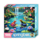 Springbok Lily Pond Paradise 1000 Piece Jigsaw Puzzle for Adults - Frogs and Flowers - Unique Cut Pieces - Made in USA