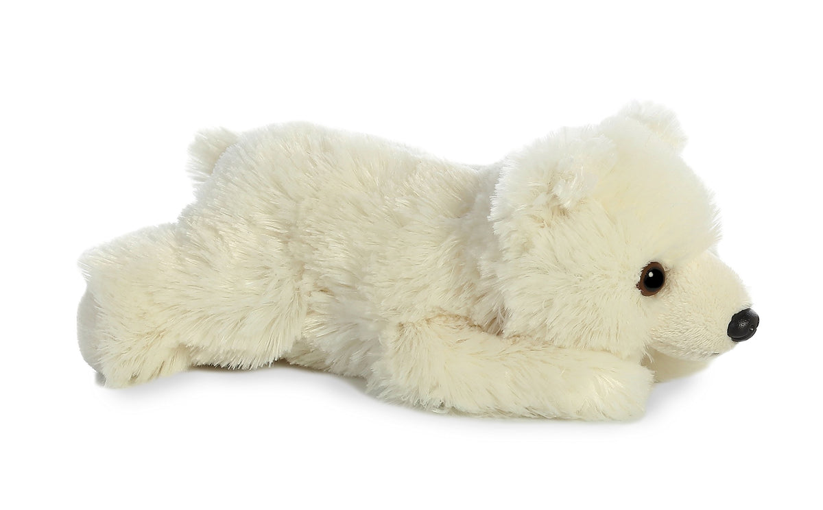 Aurora Mini Flopsie 9" Polar Bear Adorable Stuffed Animal