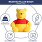 Jay Franco Weighted Disney Plush Pillow Buddy - 2.5 lbs Soft Plushie Stuffed Pillow, 14 Inches, Yellow - Winnie the Pooh