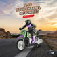 VINDSPEED RC Motorcycle, Speeds Up to 12 km/h, Self-Balancing Design, RC Dirt Bike with Drift & Skid Stunts, Electric Bike Kids with Fast