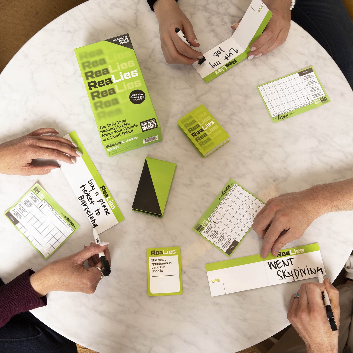 ReaLies - The Hilarious Party Game of Truths and Lies That Tests How Well You Know Your Friends - by What Do You Meme?