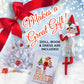 The Elf on the Shelf Blue Eyed Spanish Girl Scout Elf with Claus Couture Collection Tiny Tinsel Dress