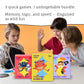 Fun Card Games Bundle for Kids 5+ | 3 Games Included | Fun Educational Card Games | Help to Train Memory, Imagination and Creativity | Recommended by