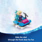 LEGO Disney Frozen Elsa’s Ice Palace Building Set for Kids, Princess Castle with Anna and Elsa Mini-Doll Figures, Disney Princess Toy Gift Idea for