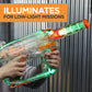 Nerf Modulus Ghost Ops Evader Motorized Blaster - Light-Up See-Through Blaster and Barrel Extension, Includes 12 Official Nerf Elite Darts (Amazon