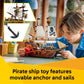 LEGO Creator 3 in 1 Iconic Pirate Ship Toy - Building Set for Boys & Girls, Ages 9+ - Includes 5 Minifigures - Gift for Kids' Birthdays - 31387