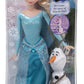Disney Frozen Sparkle Princess Elsa and Olaf Doll Gift Set