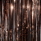 xo, Fetti 2pk Brown Party Curtain | Espresso Martini Fringe Birthday Decor
