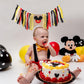 Mouse High Chair Banner - Mouse Birthday Party Decorations, First Year Highchair, Animal High Chair Banner, 1st Birthday Decoration, Cake Smash