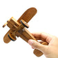 Wooden Airplane - 3D Wood Model Assembly Puzzle Brain Teaser Puzzle