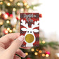 DISTINCTIVS Reindeer Christmas Scratch Off Cards, Christmas Party Game - 28 Count, Holiday Scratch Off Cards