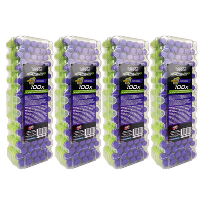 Dart Zone Nitroshot+ Half-Length Pro Dart Refills, 400-Count