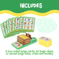 POPULAR PLAYTHINGS Monkey Bingo Picture Board Game, Animal Matching Game, Early Learning Fun, Gifts for Kids Ages 4 & Up