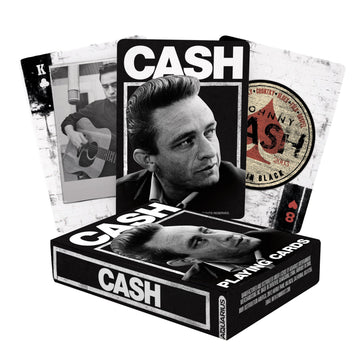 Aquarius Johnny Cash Playing Cards Standard Size - Themed Novelty Deck with 52 Unique Photo Designs - Collectible Merchandise Gift for Teens