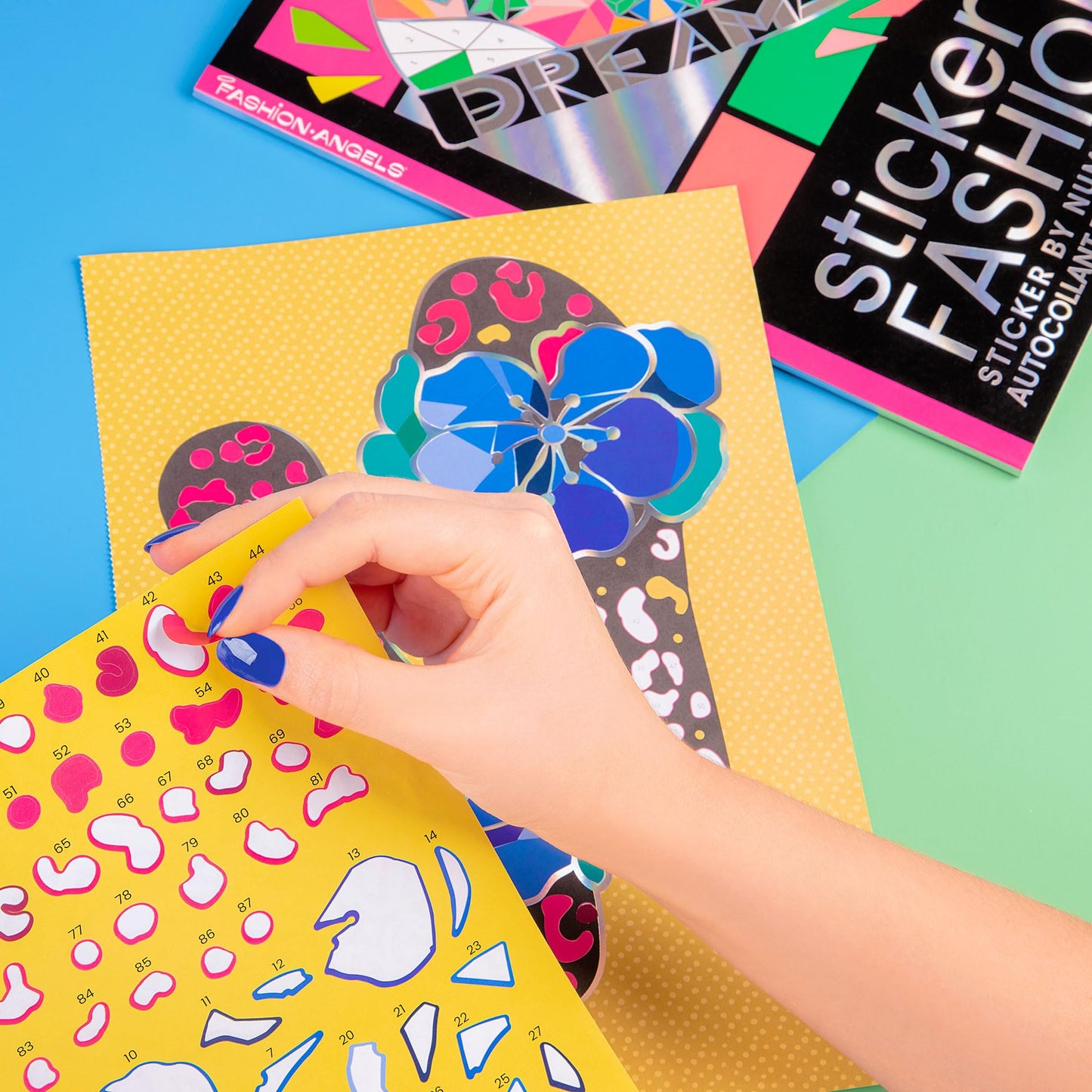 Fashion Angels Sticker It Fashion Sticker by Number Posters