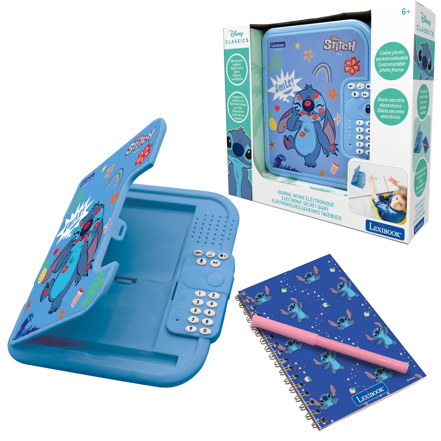 Lexibook, Stitch Electronic Diary, SD50D