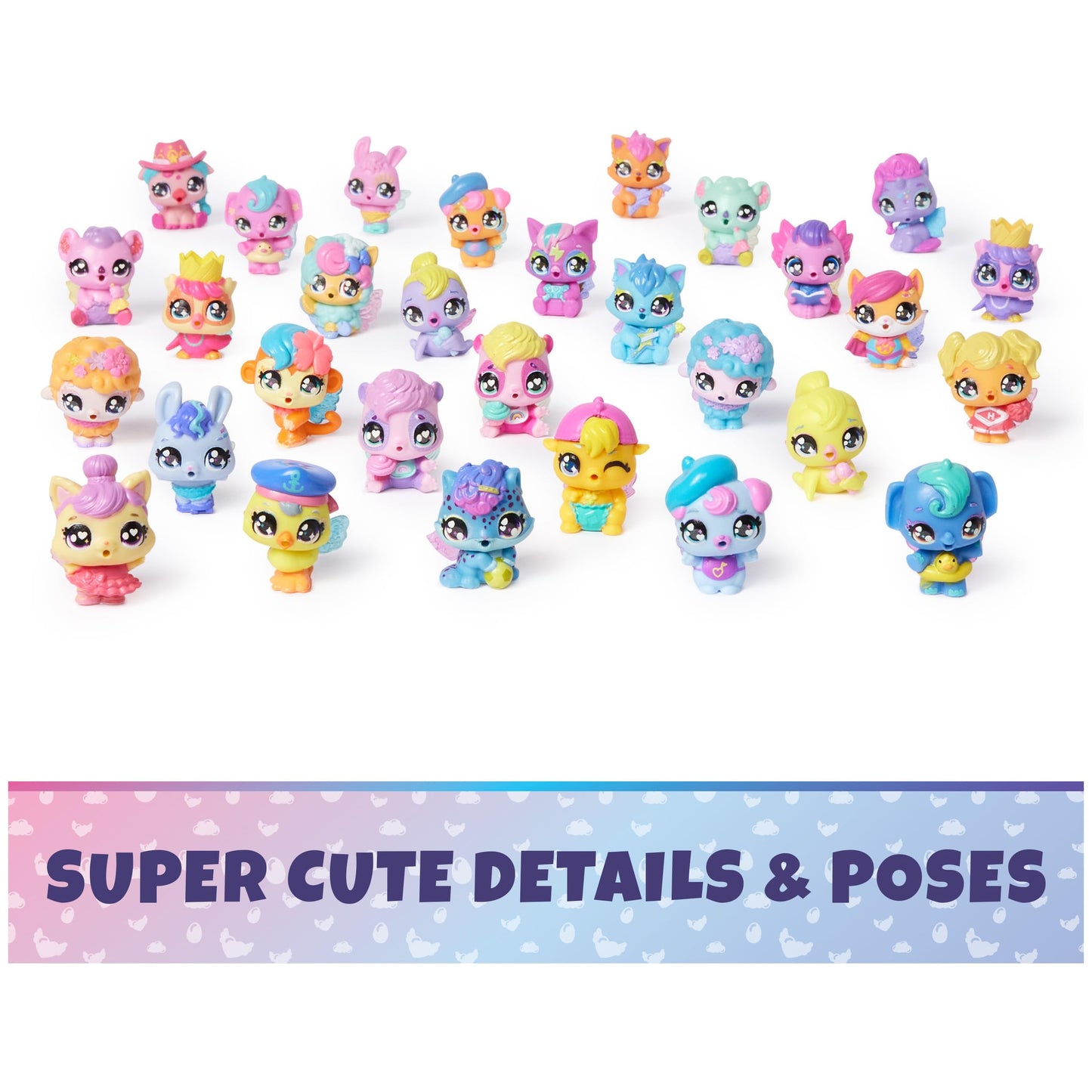 Hatchimals Alive Collectibles 30 Egg Mystery Value Pack - Mini Figures Ultimate Cracking Set: Who Will You Hatch - Stocking Stuffer Pack -30 Unique