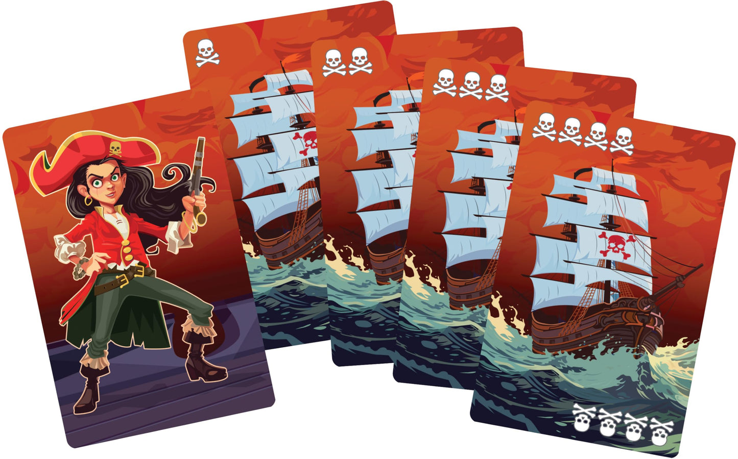 Outset Media Loot Card Game by Reiner Knizia - for 2 to 8 Players Ages 10 and up