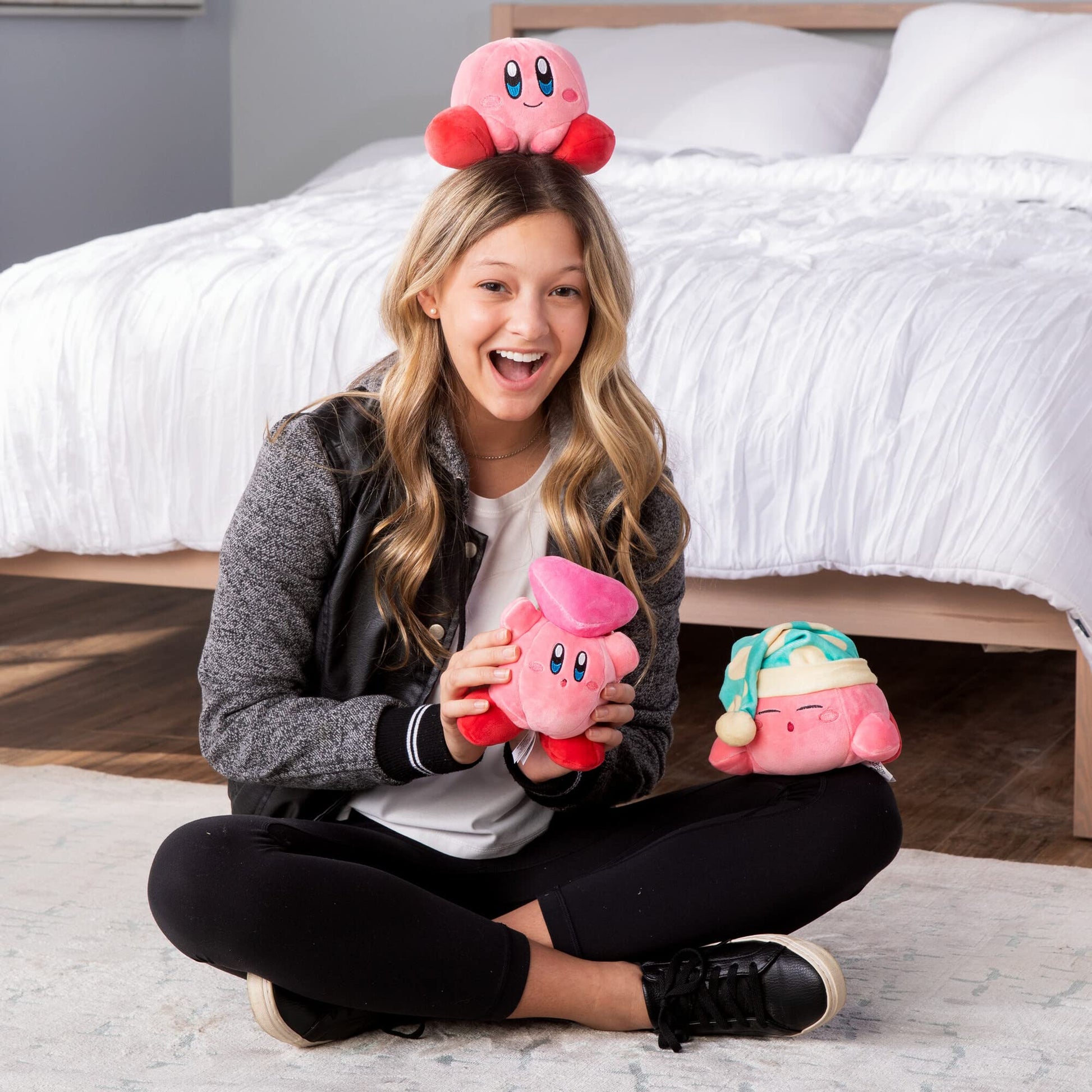 Club Mocchi Mocchi- Kirby Plush - Kirby and Friend Heart Plushie - Squishy Toys - Collectible and Cute Stuffed Animals - Gaming Gifts and Game Room