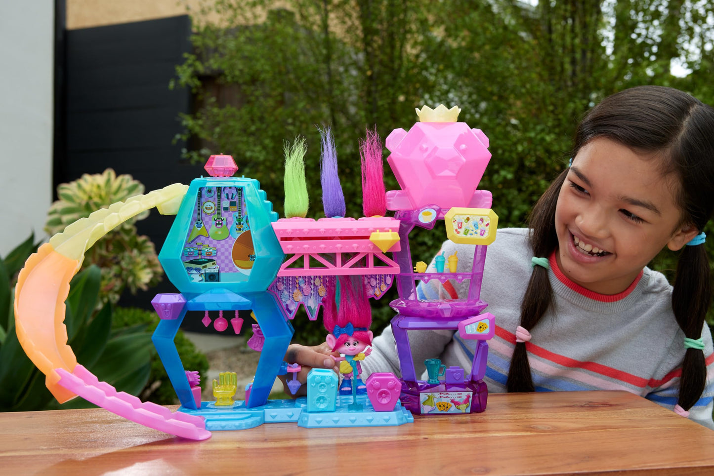Mattel France Club de Cristal Trolls Set