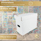 Max Protection CGC Graded Comic Book Storage Boxes - Heavy-Duty Case for 35-40 Graded Comics with 200 lb Test Strength - Made in USA White Cardboard
