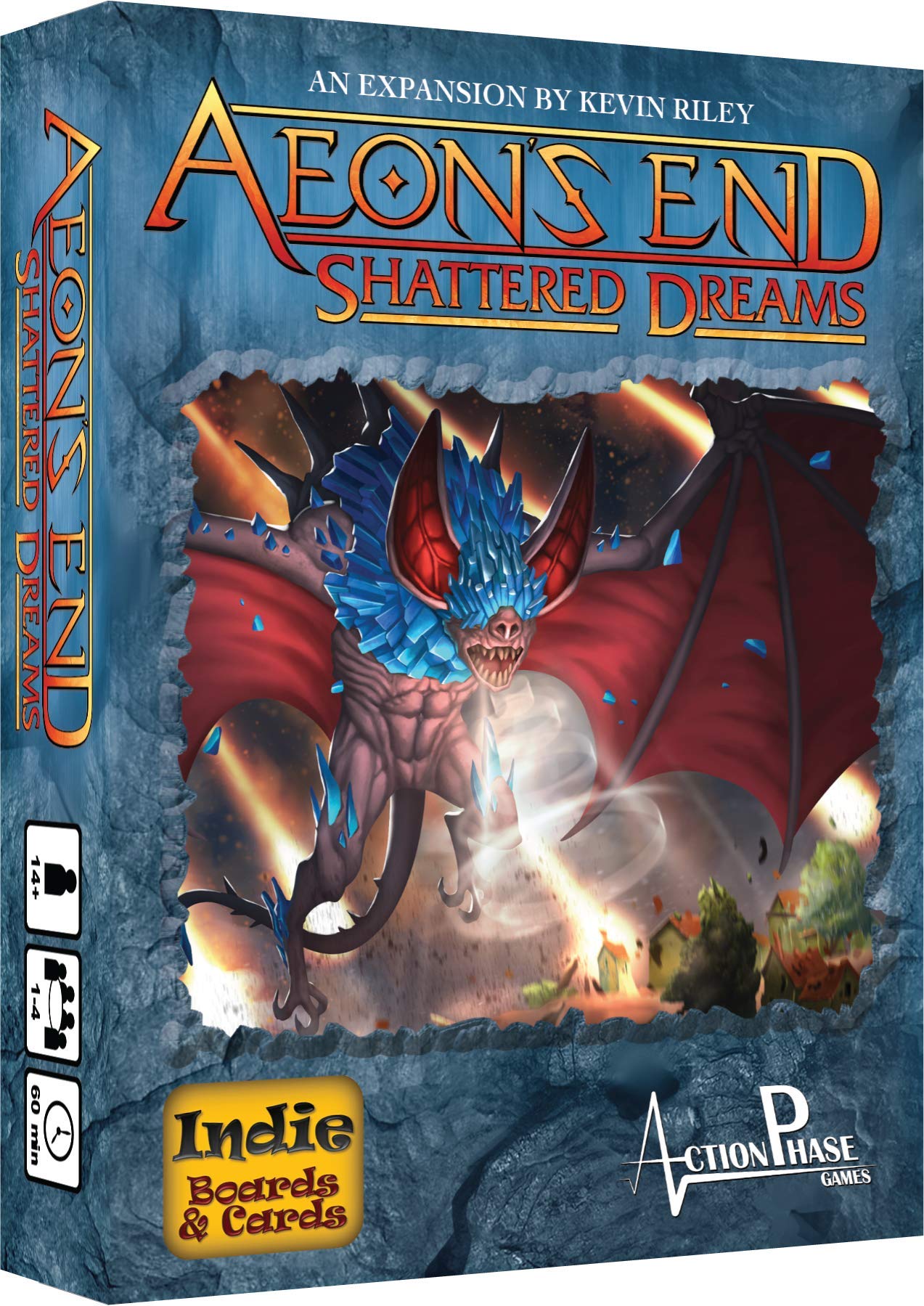 Aeon's End: Shattered Dreams - Cooperative Sci-Fi Fantasy Strategy Deck-Building Board Game for 1 to 4 Players, Ages 14+ by Indie Boards and Cards