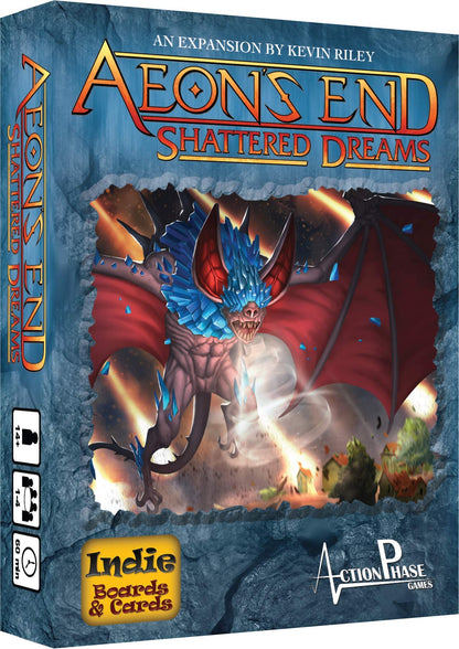 Aeon's End: Shattered Dreams - Cooperative Sci-Fi Fantasy Strategy Deck-Building Board Game for 1 to 4 Players, Ages 14+ by Indie Boards and Cards