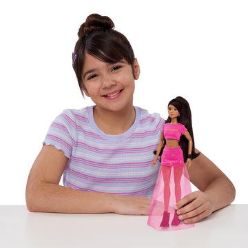 Purpose Toys The First All-Latina Line of Fashion Dolls, Latinistas 11.5-inch Lola Latina Fashion Doll and Accessories, Kids Toys for Ages 3 Up