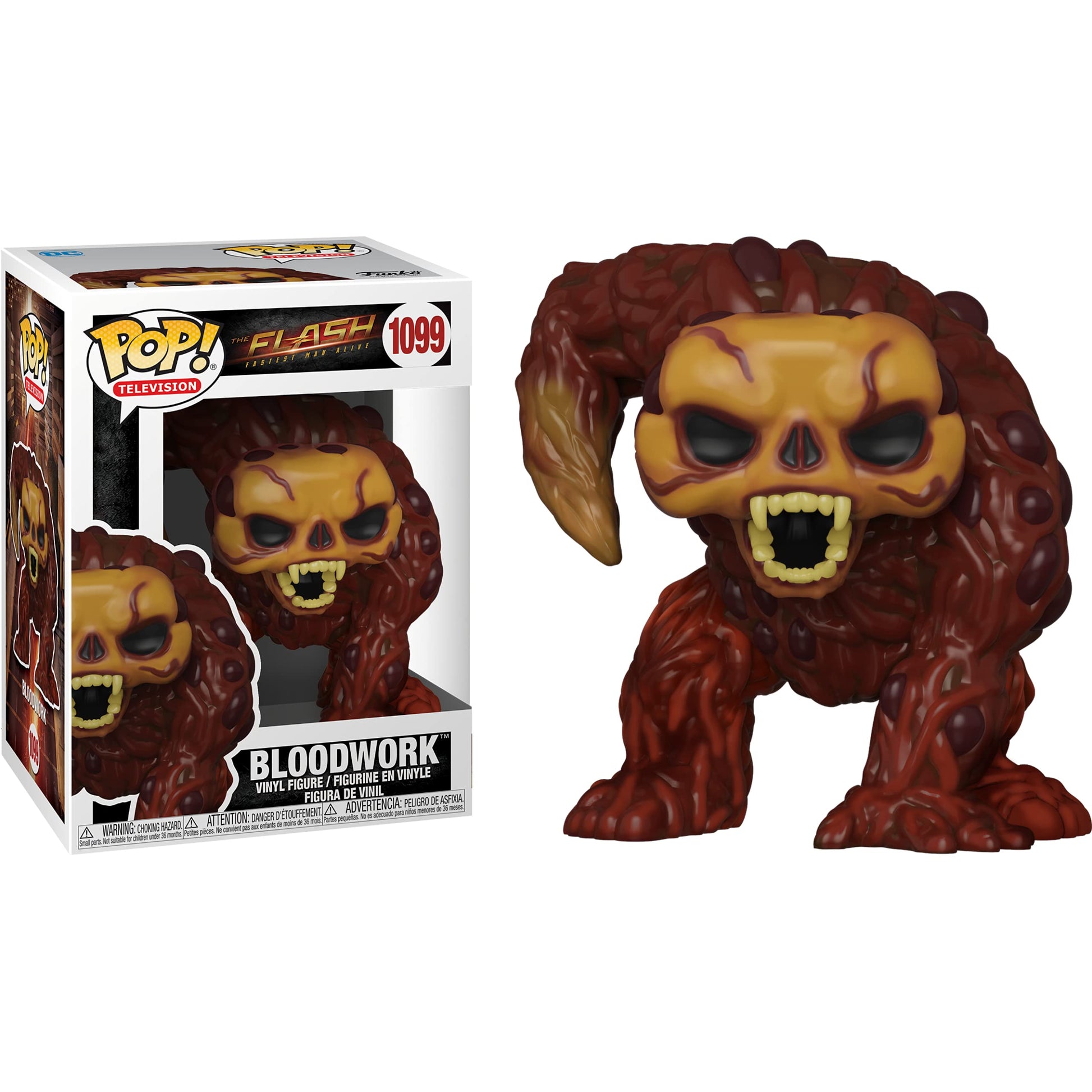 Bloodwo r k: Fun ko P o p ! TV Vinyl Figurine Bundle with 1 Compatible 'ToysDiva' Graphic Protector (1099-52020 - B)