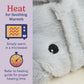 warmies Junior Microwavable & Weighted Stuffed Animals, Manatee - Heated Stuffed Animal Plushie for Warmth & Comfort - Cute Soft Plush Toys for Adults